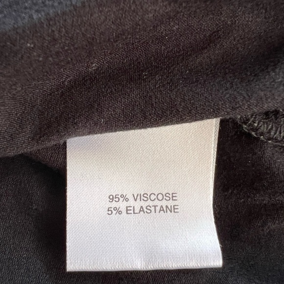 Pure Collection top black long sleeve Sz 6 small - Picture 6 of 7